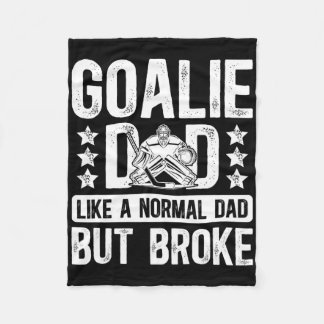 Manta Polar Definición de papá de portero de hockey Papá de un