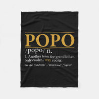 Definición de Popo Padres Día Regalo Abuelo
