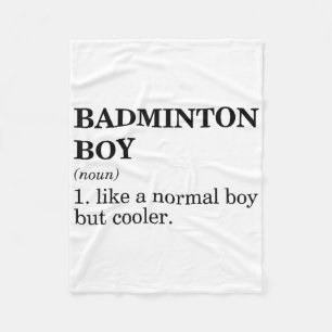 Manta Polar Definición del sustantivo Badminton Boy Shuttle Ba