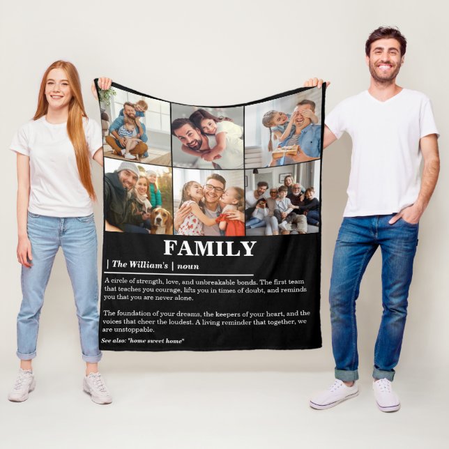 Manta Polar Definición personalizada de la familia de Collages (In situ)