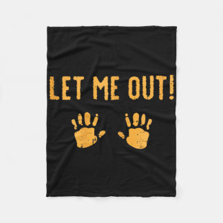 Manta Polar Déjame salir, disfraz de Halloween para bebés