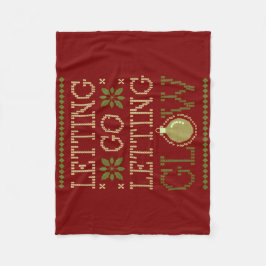 Manta Polar Dejar ir dejando vacaciones brillantes