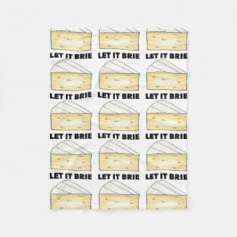 Manta Polar Déjenlo Brie (Be) Gracioso gourmet brie queso