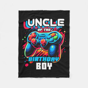 Manta Polar Del Jugador De Videojuegos De Cumpleaños 3