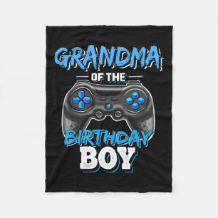 Manta Polar Del Jugador De Videojuegos De Cumpleaños 3