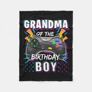 Manta Polar Del Jugador De Videojuegos De Cumpleaños Cumpleaño