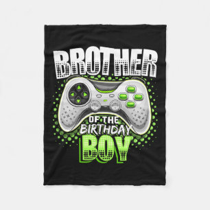 Manta Polar Del videojuego de cumpleaños del niño cumpleañero 