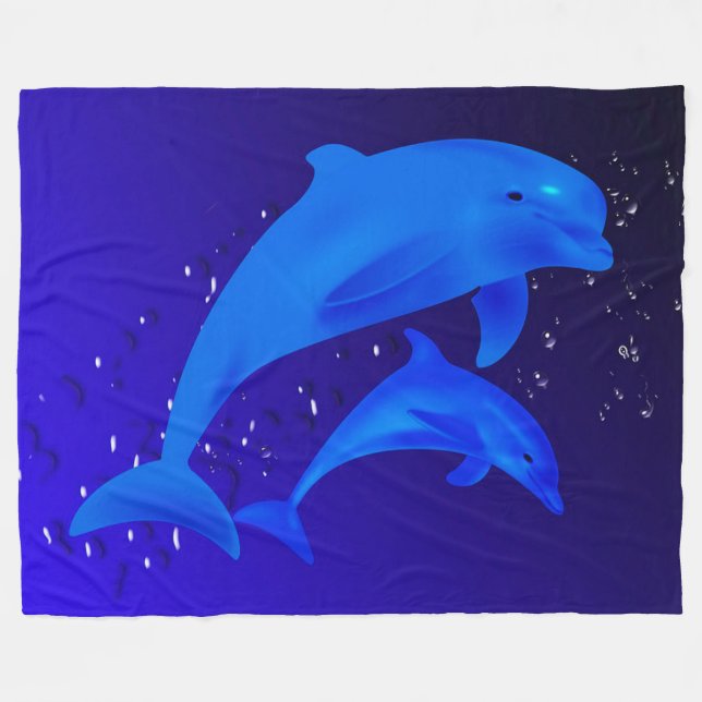 Manta Polar Delfín (Frente (Horizontal))