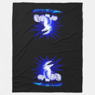Manta Polar Delfín sonriente