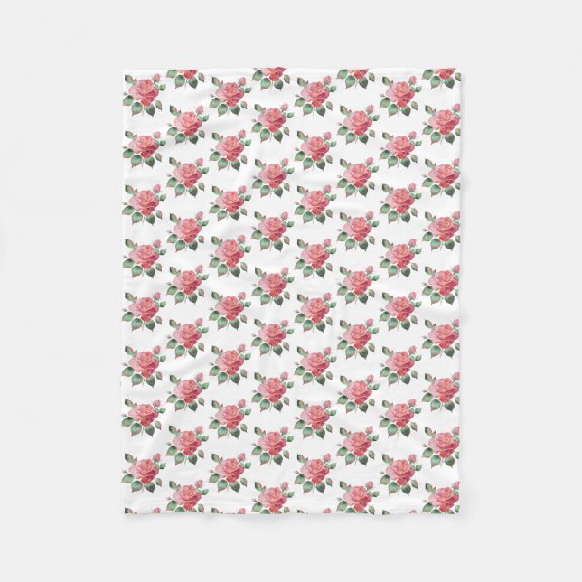 Manta Polar Delicado Rosa (Anverso)