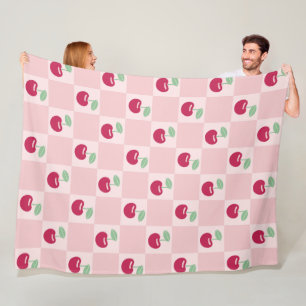 Manta Polar Delight Cherry Checkerboard