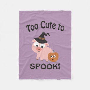 Manta Polar Demasiado lindo para hablar cerdo