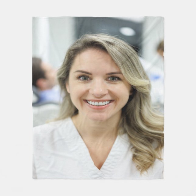 Manta Polar Dentist Photo Customize Personalize (Anverso)