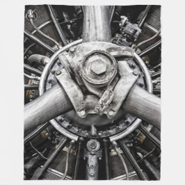 Manta Polar Dentro de una hélice