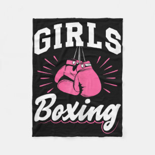 Manta Polar Deporte de boxeo femenino Kickboxing Guantes de bo