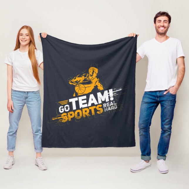 Manta Polar Deportes mordaza animadores muy duros (In situ)