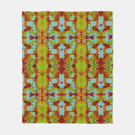 Manta Polar Derrame de atardecer