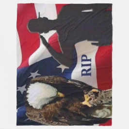 MANTA POLAR DESCANSAR EN PAZ