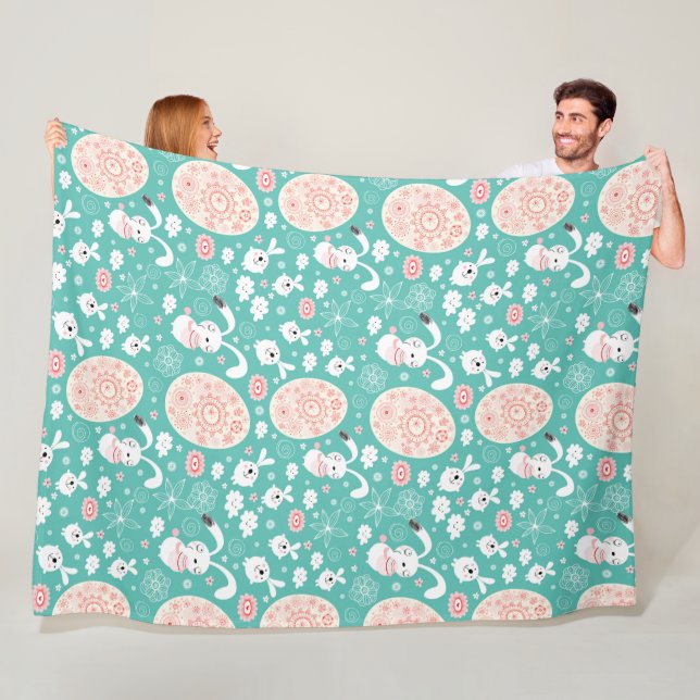 Manta Polar Desfile de Pascua Fleece Blanket (In situ)