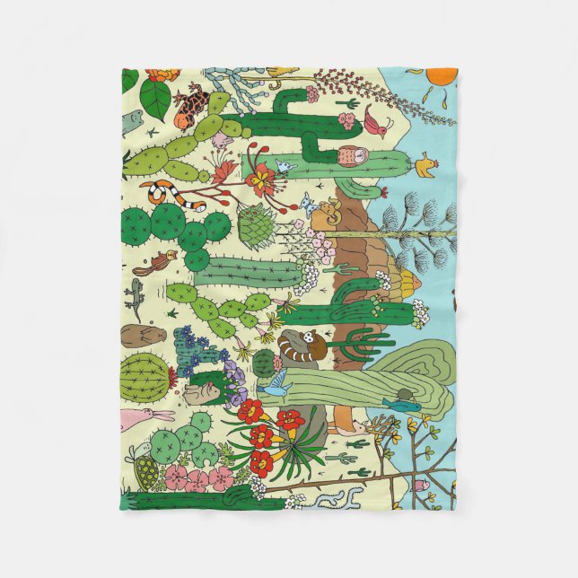 Manta Polar Desierto de Arizona (Anverso)