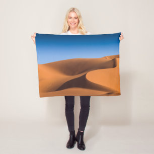 Manta Polar Desiertos Dunas de arena cerca de Illizi, en el