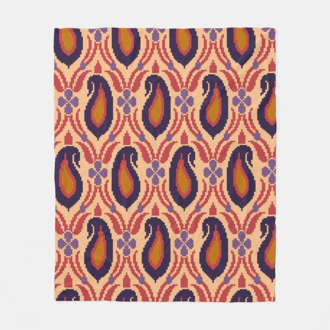 Manta Polar Designación tradicional de Allover, antecedentes,  (Anverso)