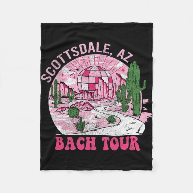 Manta Polar Despedida de soltera Desert Disco Scottsdale con t (Anverso)