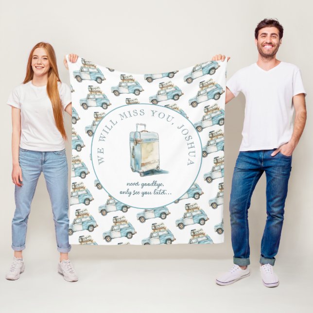 Manta Polar Despedida Grad Cute Car fuera Fiesta (In situ)