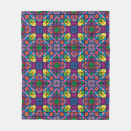 Manta Polar Desplazamiento de patrón de trama de trama de nomb