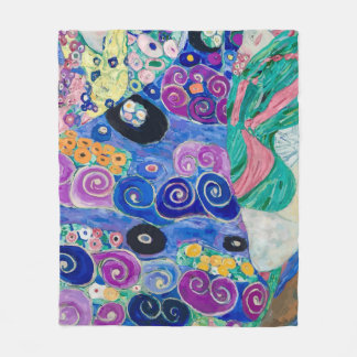 Manta Polar Detalle de la Maiden de Gustav Klimt