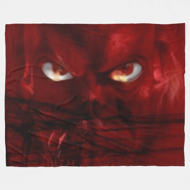 MANTA POLAR DEVIL EYES (Frente (Horizontal))