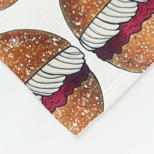 Manta Polar Devonshire Split British Pastry Pastries UK Baking (Esquina)