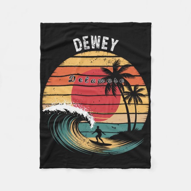 Manta Polar Dewey Beach Delaware Playa Surfing  (Anverso)