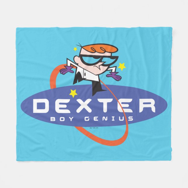 Manta Polar Dexter "Boy Genius" (Frente (Horizontal))