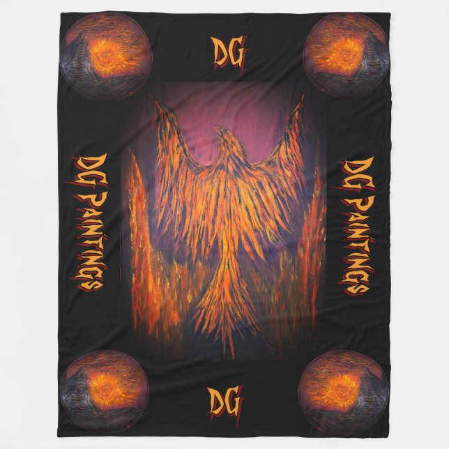 Manta Polar DG Fuego Fénix  (Anverso)