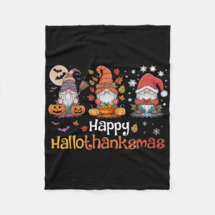 Manta Polar Día de Acción de Gracias de Hallothanksmas Shirt G