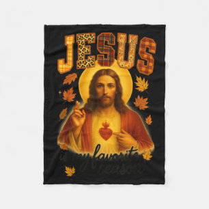 Manta Polar Día de Acción de Gracias Hugvyn Jesús Es Mi Estaci