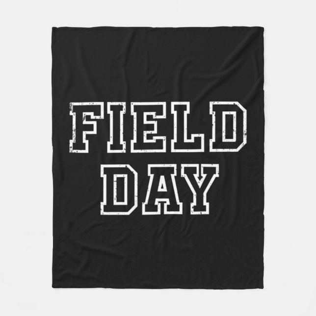 Manta Polar Día de Campo 2022 Para los maestros de escuela, lo (Anverso)