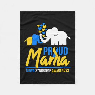 Manta Polar Día de Concienciación sobre el Síndrome de Down Ma