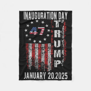 Manta Polar Día De Inauguración De Donald Trump 2025 47