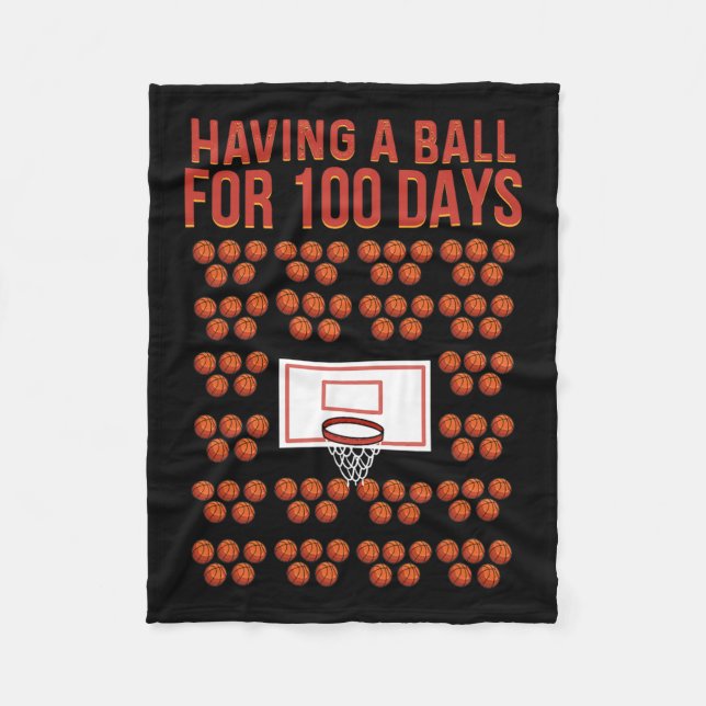 Manta Polar Día De La Escuela De Baloncesto (Anverso)