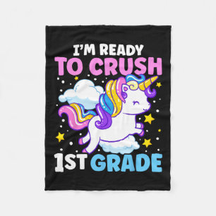 Manta Polar Día De La Escuela Estoy Listo Para Aplastar Unicor