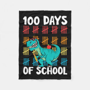 Manta Polar Día De La Escuela Profesores Niños Niños Dino Happ