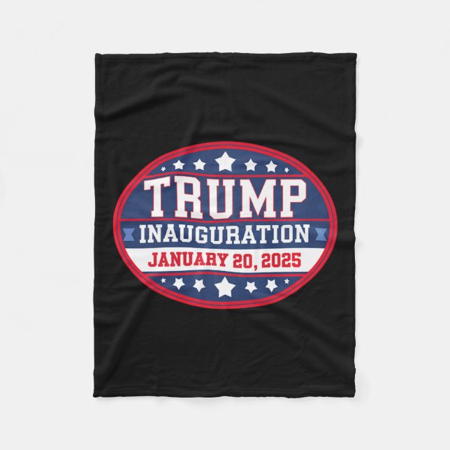 Manta Polar Día de la Inauguración de Donald Trump 2025 (Anverso)