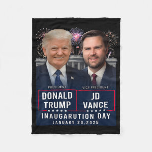 Manta Polar Día de la Inauguración de Trump Vance 2025