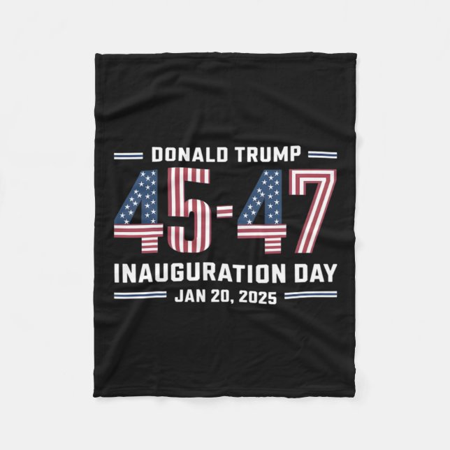 Manta Polar Día de la Inauguración del Presidente Donald Trump (Anverso)