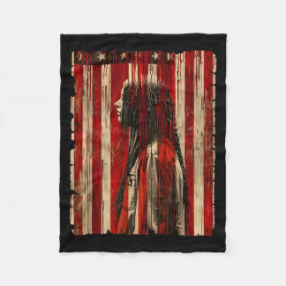 Manta Polar Día de la Independencia Americana USA Punk Patriót