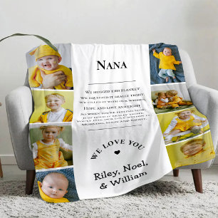 Manta Polar Día de la Madre Abuela Grammy Nana de los nietos