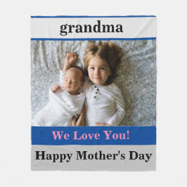 Manta Polar Día de la Madre de la abuela