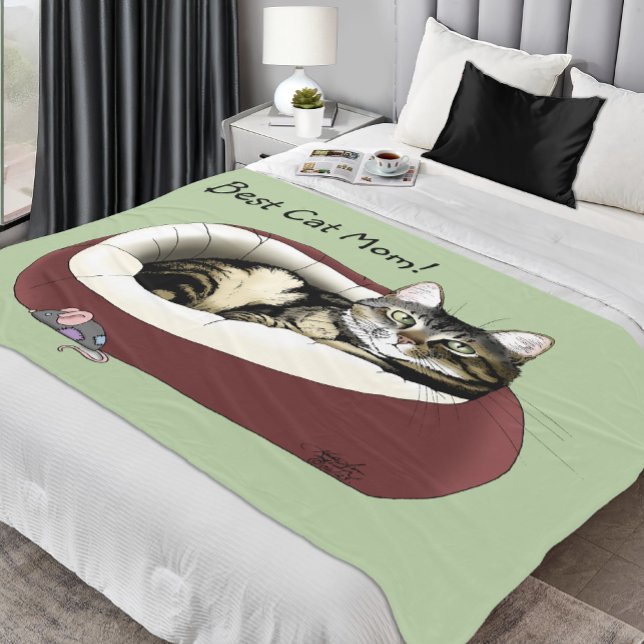 Manta Polar Día de la madre desde el gato (Subido por el creador)